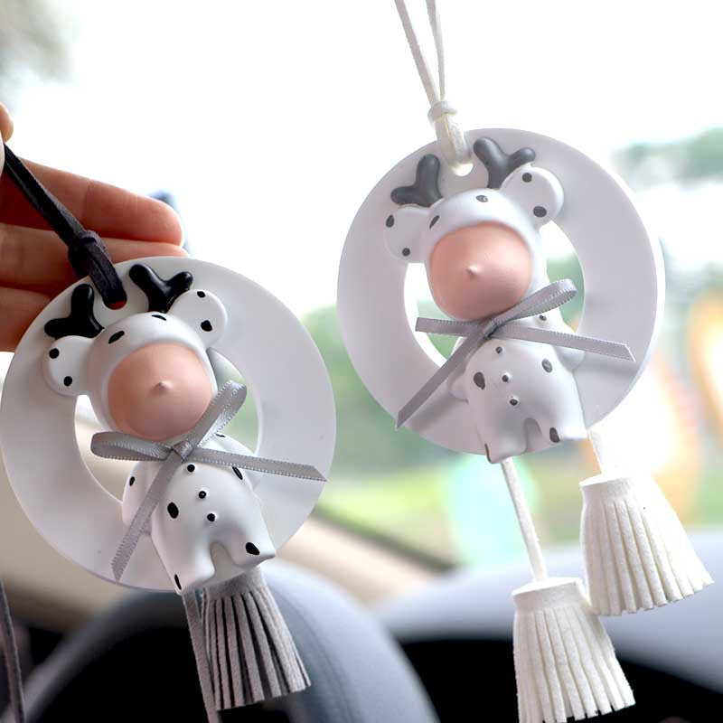 Wholesale of Deer Mounted Fragrance Expanding Stones Pendants